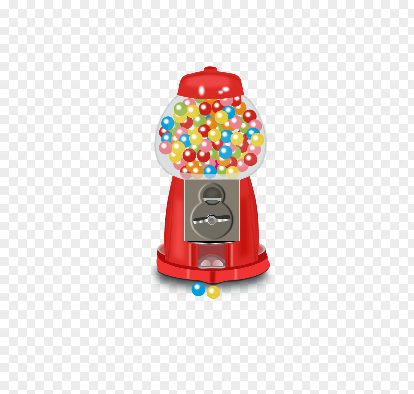 Gum Chewing Gumball Machine Bubble Clip Art PNG