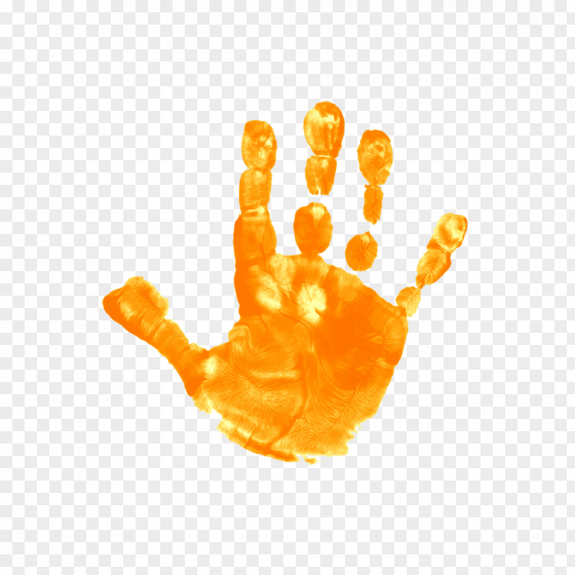 Handprint Child Art Color PNG