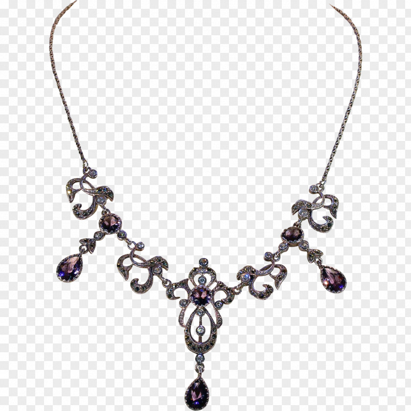 Necklace Marcasite Jewellery Charms & Pendants PNG