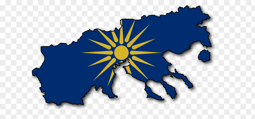 Ancient Greece Flag Macedonia Blank Map Of Bumper Sticker PNG
