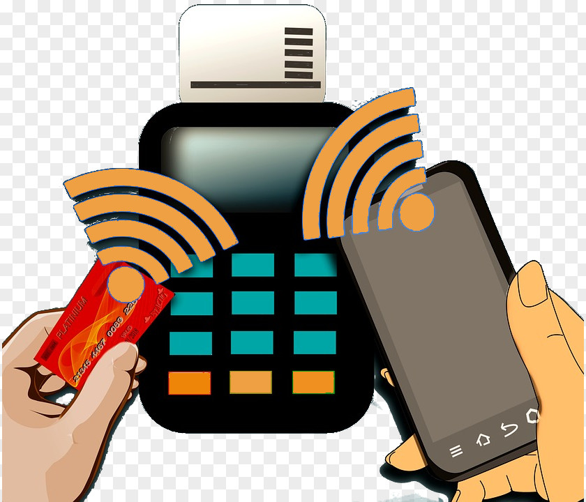 Bank Contactless Payment Mobile Phones Business PNG