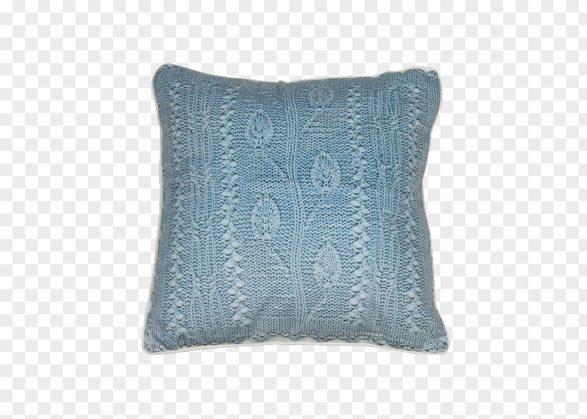 Pillow Throw Pillows Cushion Textile Blue PNG