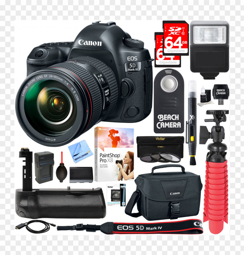 Camera Canon EOS 5D Mark IV III EF Lens Mount PNG