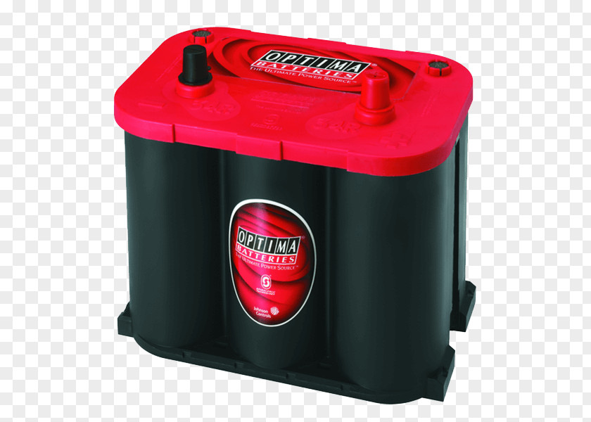 Car Battery Cover VRLA Electric Deep-cycle Automotive Optima 34R RedTop PNG