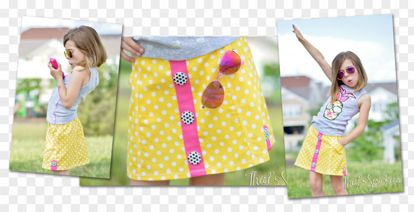 Dress Polka Dot Toddler Summer Pattern PNG