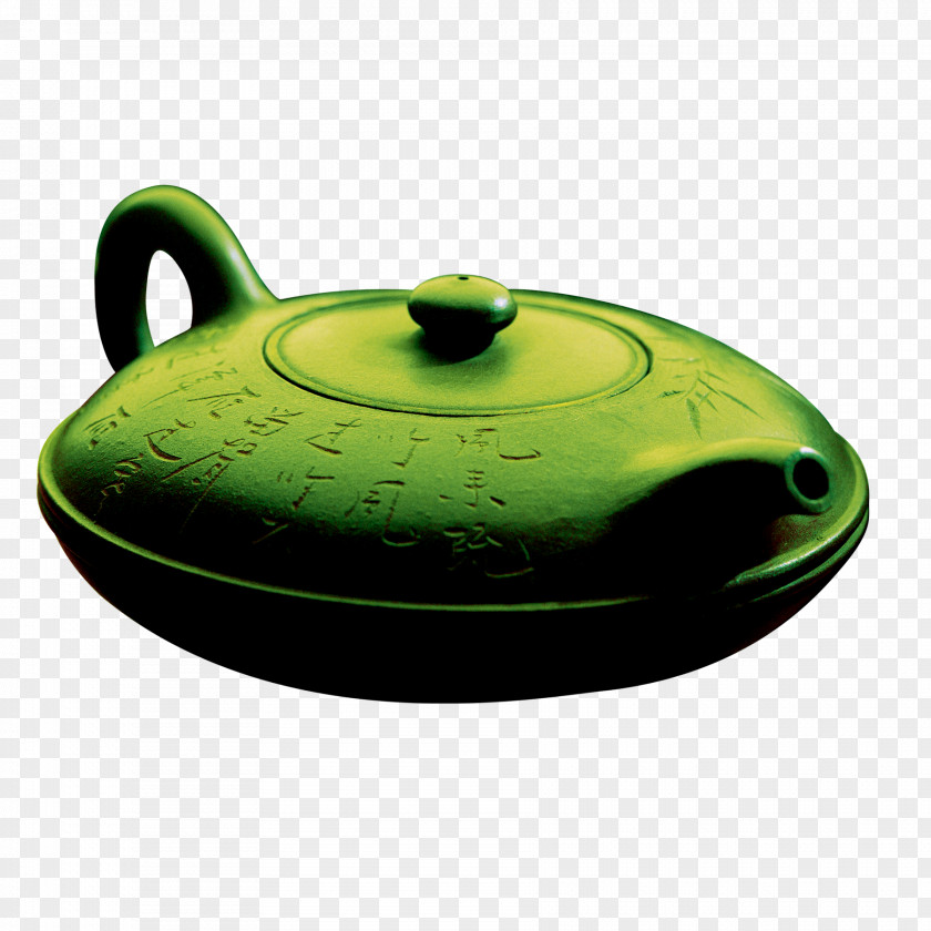 Green Tea Teapot Culture PNG