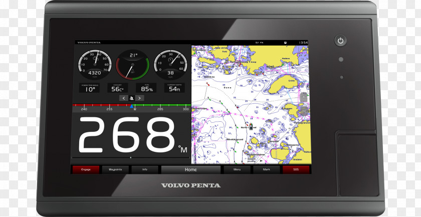 Standalone Power System AB Volvo Cars Glass Cockpit Penta Boat PNG