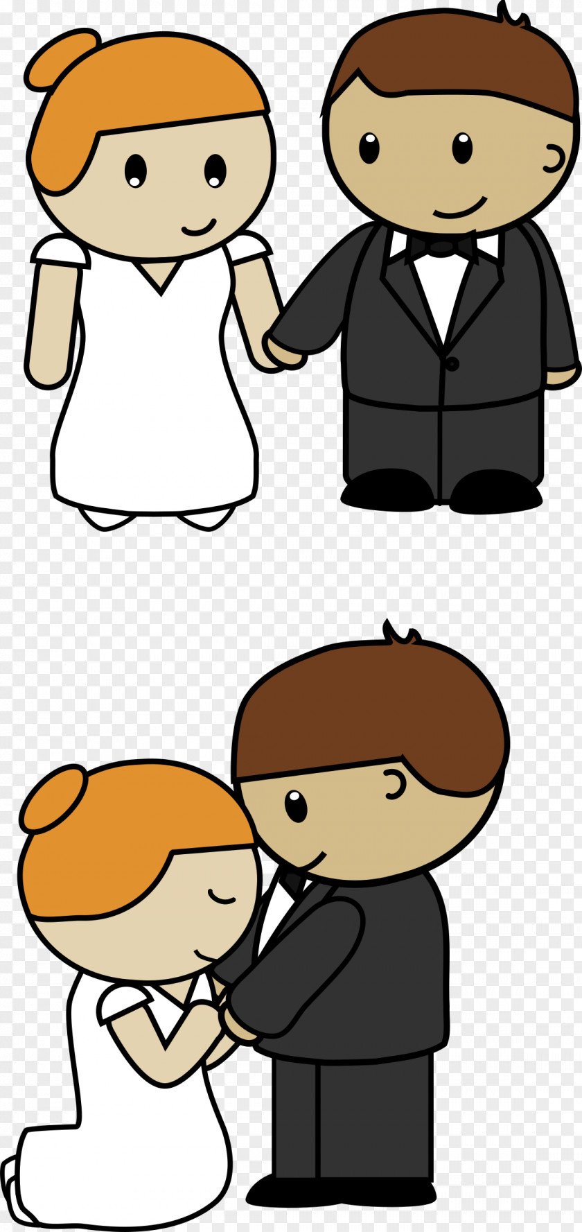 Bridegroom Cartoon Wedding Clip Art PNG