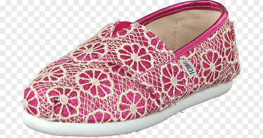 Glitter Shoes Slip-on Shoe Pink Toms Boat PNG