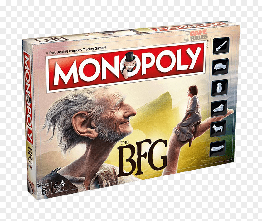 Monopoly Man Winning Moves The BFG Trivial Pursuit Cluedo PNG