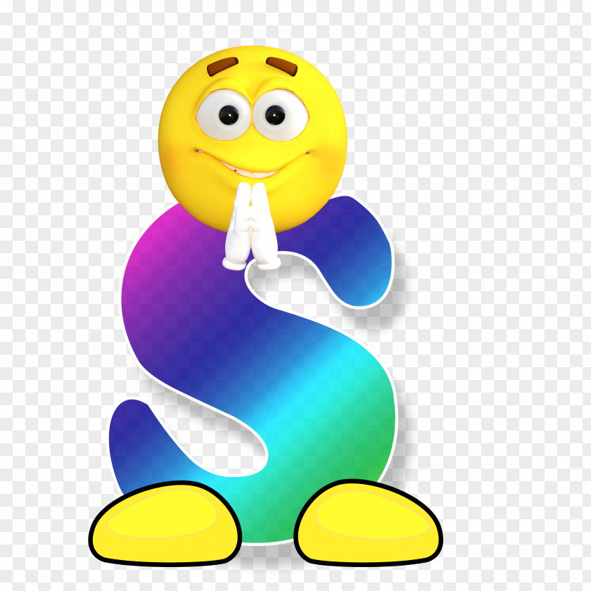 Smiley Letter Alphabet Song Emoji PNG