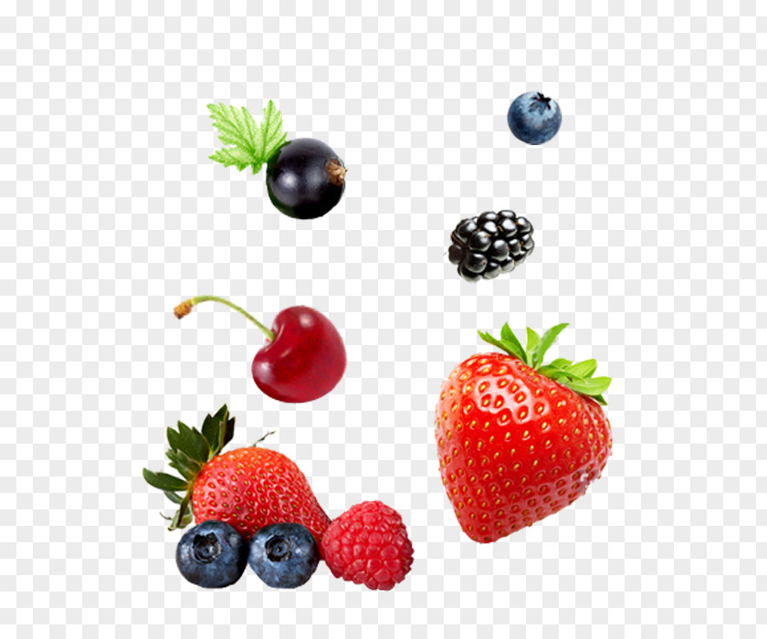 Strawberry Blackberry Drink Fruit PNG