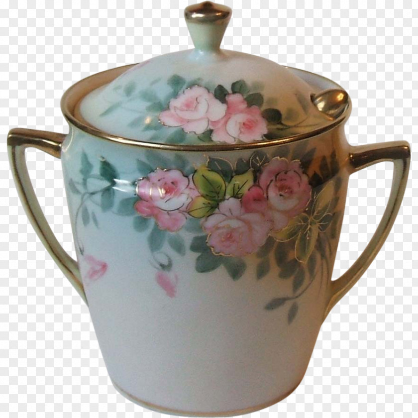 Vase Porcelain Pottery Lid Cup PNG