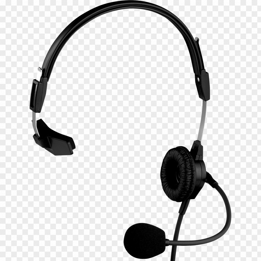 Wearing A Headset Microphone Headphones RTS PH-88 Audio XLR Connector PNG