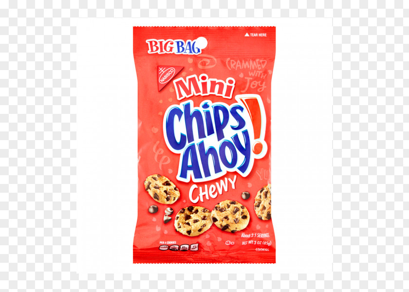 Chips Ahoy Breakfast Cereal Chocolate Chip Cookie Oreo O's Ahoy! Biscuits PNG