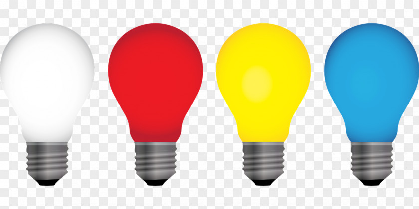 Colored Bulb Incandescent Light Pixabay PNG