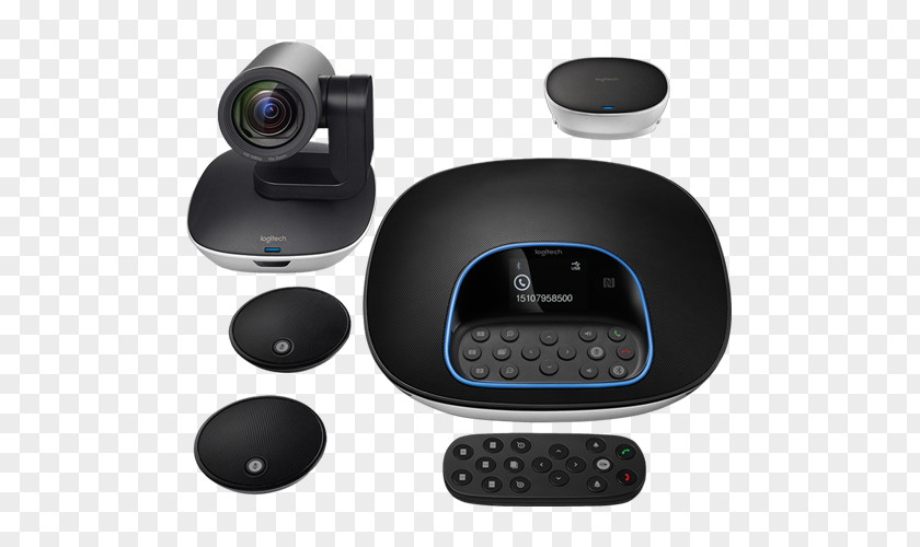 Electronics And Camera Store Logitech 960-001054 Group Hd Video Audio Conferencing System Grupo Logi BundleMicrophone Microphone B&H Photo PNG