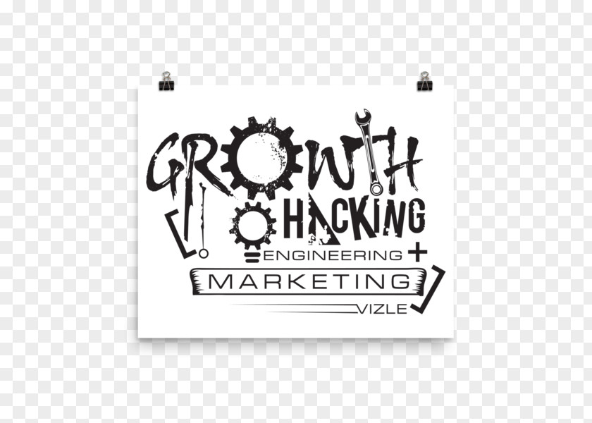 Engineering Poster T-shirt Hoodie Growth Hacking Brand PNG