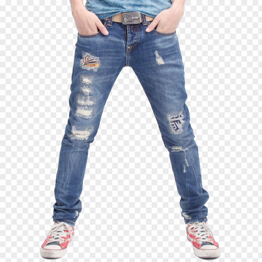 Jeans Fashion Slim-fit Pants Denim PNG