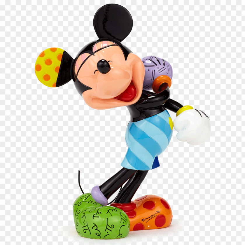 Mickey Mouse Minnie Figurine Pop Art Laughter PNG