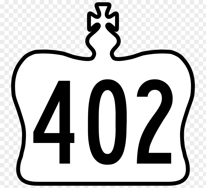 Road Ontario Highway 401 402 Clip Art PNG