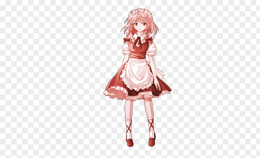 Touhou Project ゆっくりしていってね!!! Sakuya Izayoi Raft Survival Multiplayer 3D Character PNG