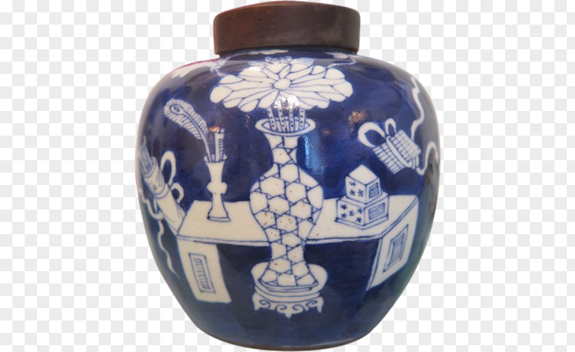 Vase Blue And White Pottery Ceramic Porcelain PNG