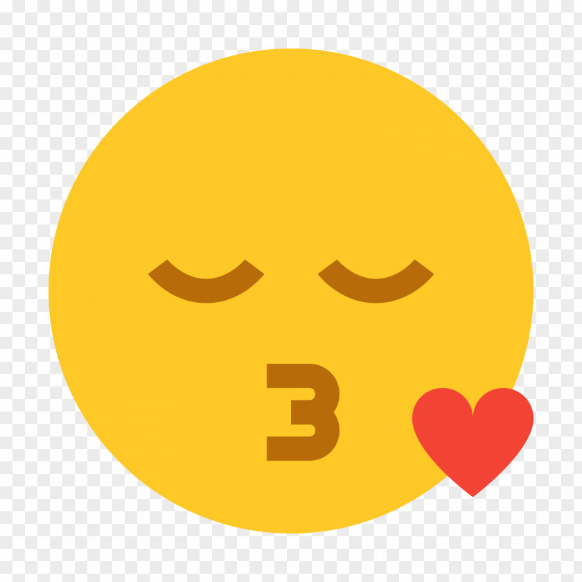 Smiley Emoticon Kiss Clip Art PNG