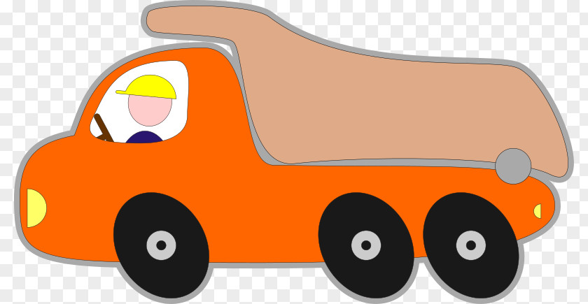Dump Truck Toy Car Clip Art Motor Vehicle PNG
