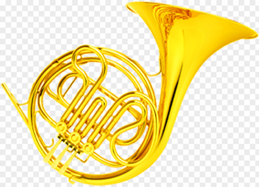 Golden Musical Instruments Saxhorn PNG