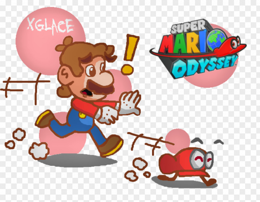 Mario Cap Super Odyssey Bros. Nintendo Switch Fan Art PNG