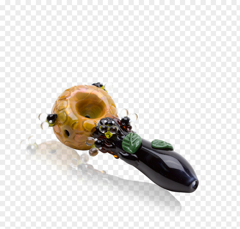 Thick Honey Smoking Pipe Glass Factory Borosilicate Art PNG
