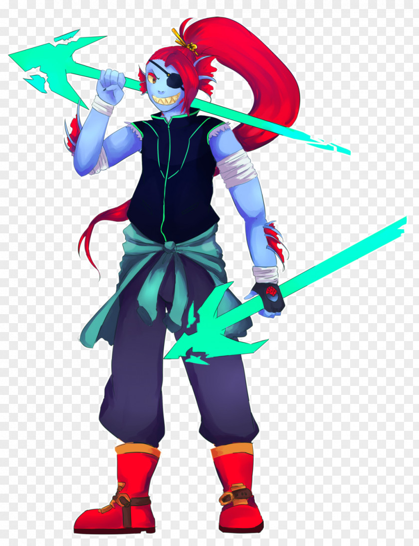 Undyne Undertale Dying Light Lucida Sprite Costume PNG