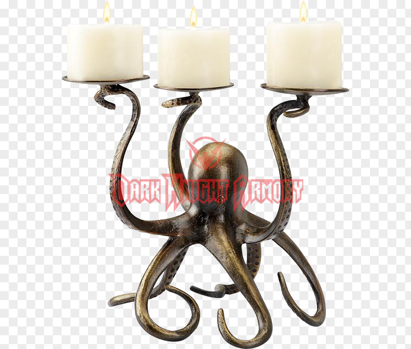 Octopus Steampunk Amazon.com Statue Lighting Candlestick PNG