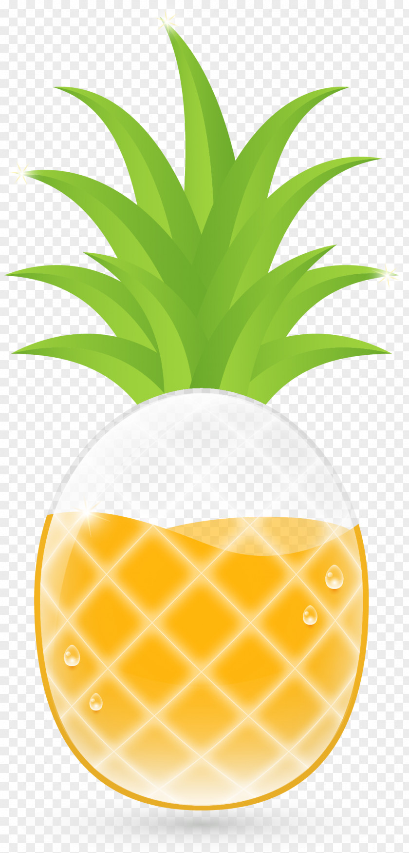 Pineapple Juice Euclidean Vector Fruit PNG