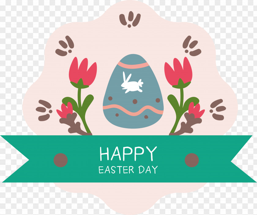 Pink Easter Label Download Clip Art PNG