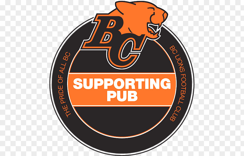 American Football BC Lions Logo British Columbia Canadian League Emblem PNG