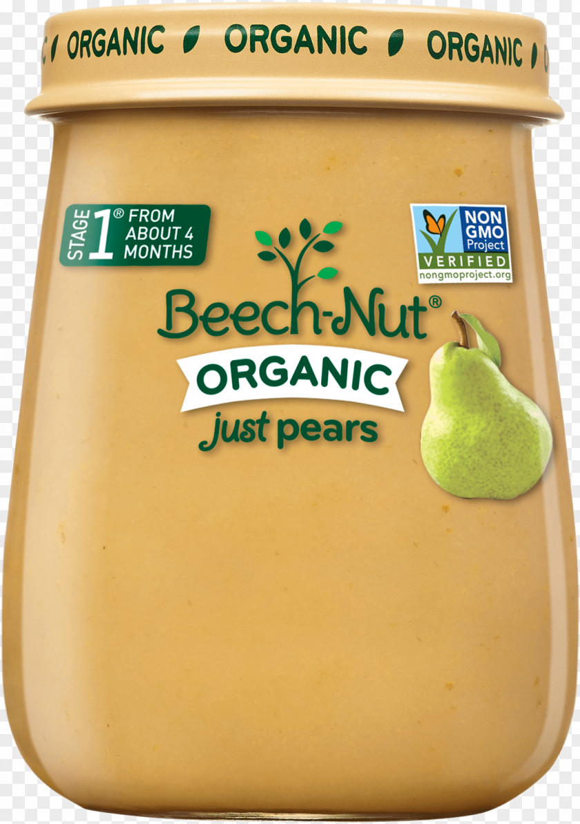 Apple Baby Food Rice Cereal Organic Purée Beech-Nut PNG
