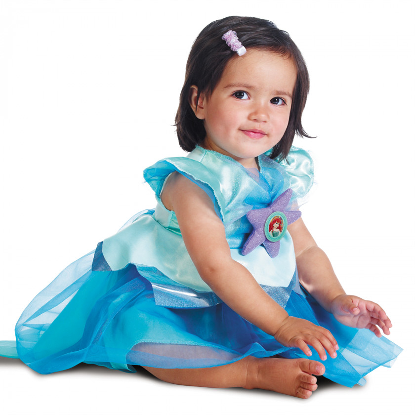 Baby Ariel Minnie Mouse The Little Mermaid Infant Costume PNG