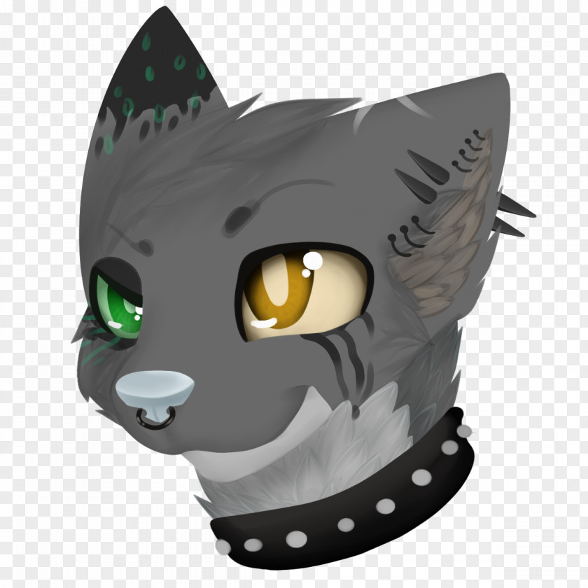 Cat Whiskers Snout Character Fiction PNG
