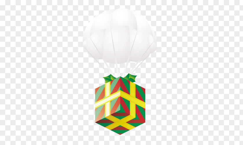 Hot Air Balloon Gift Parachute Icon PNG