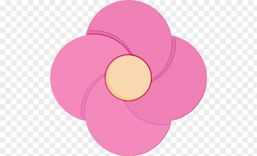 Petal Material Property Pink Circle Magenta Clip Art PNG