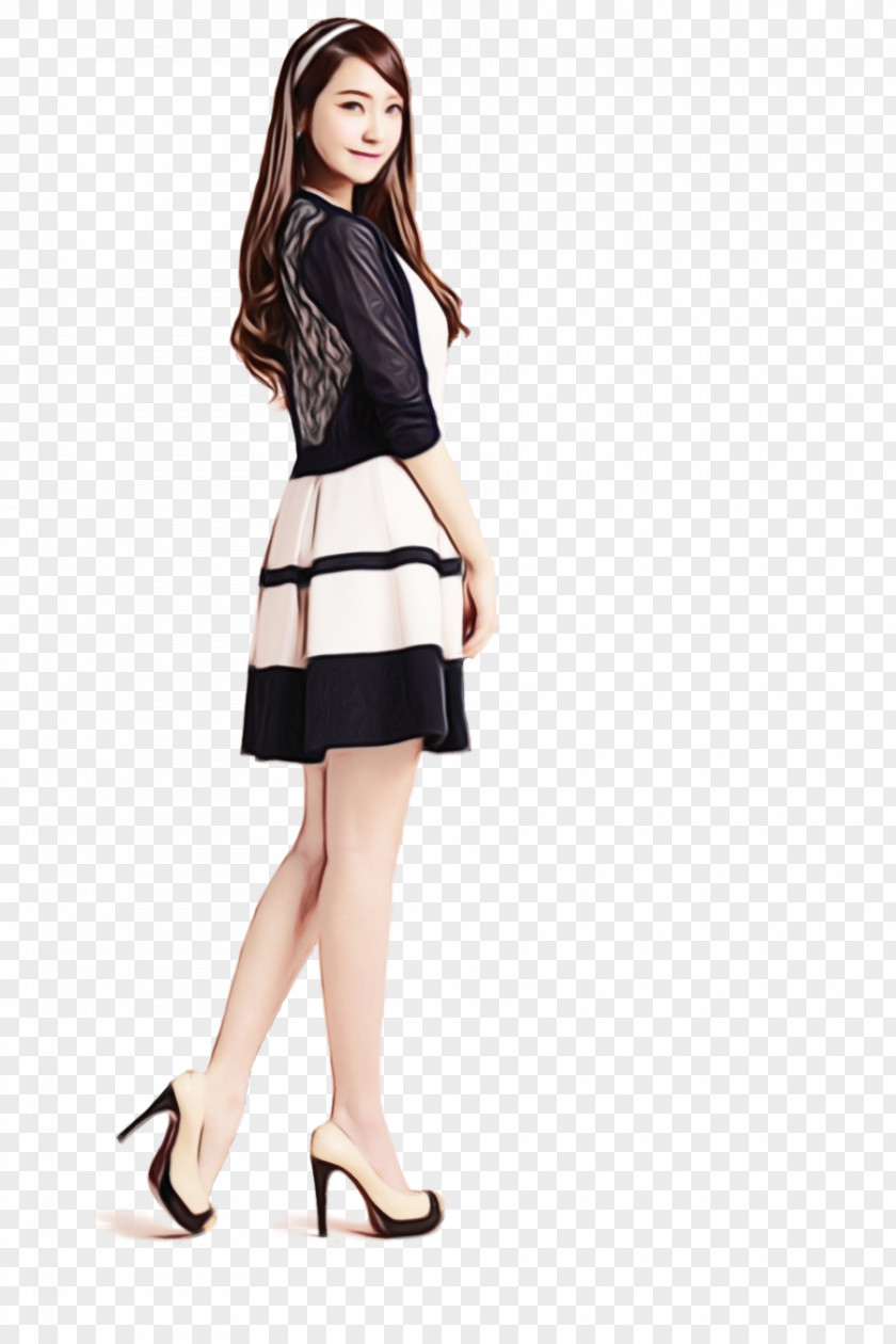 Skirt Fashion Model Shoe Sleeve PNG