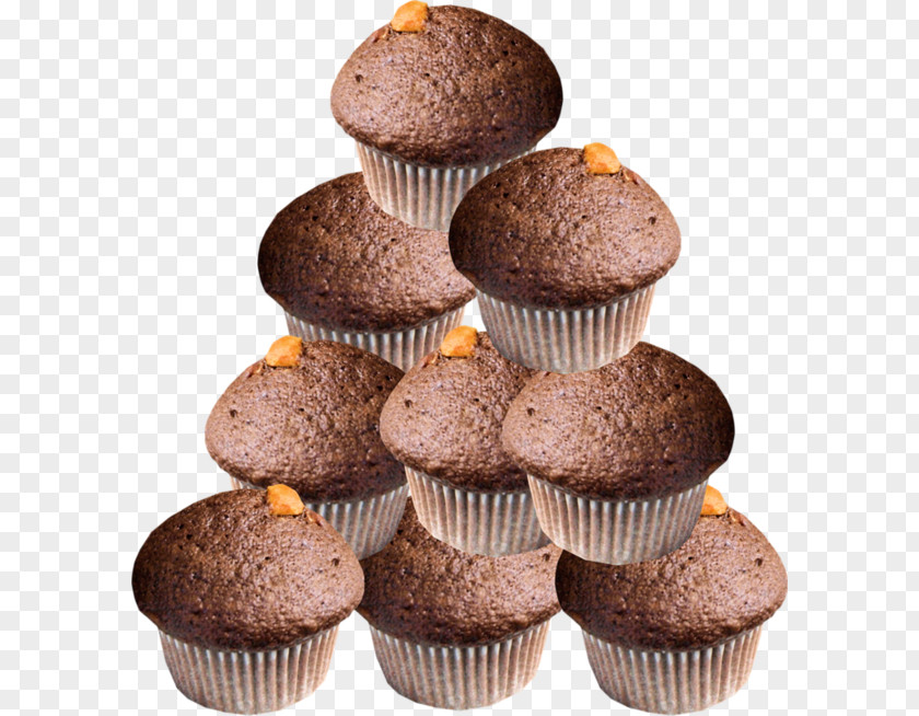 Chocolate Muffin Cupcake Buttercream Flavor PNG