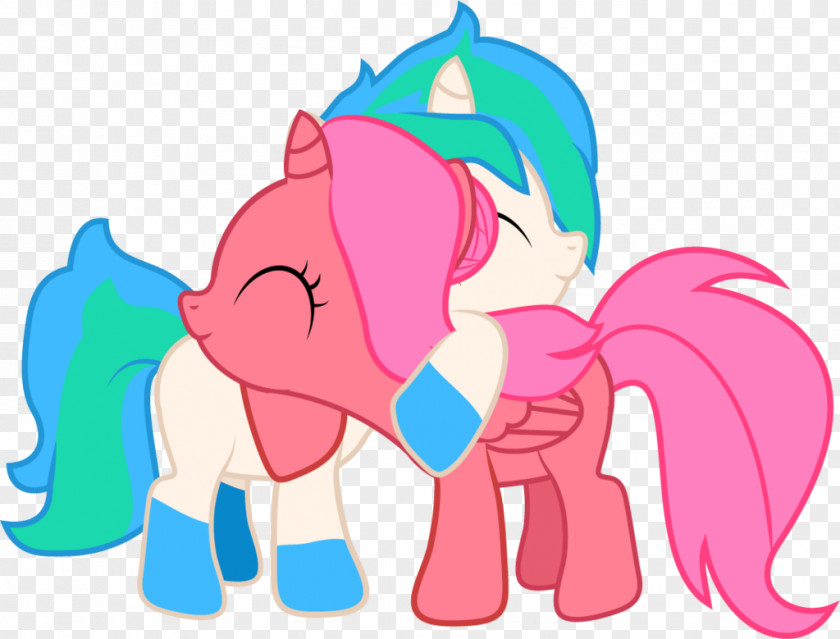 Hug Cartoon Shetland Pony Foal Pinkie Pie Clip Art PNG