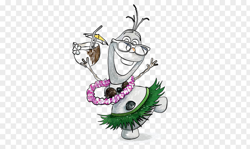 Olaf Drawing Elsa Clip Art Anna Hawaii PNG