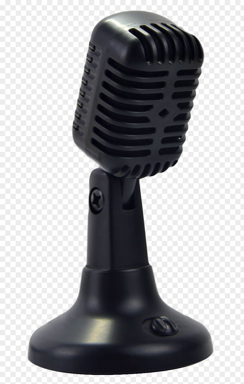 Podcast Microphone Stand PNG
