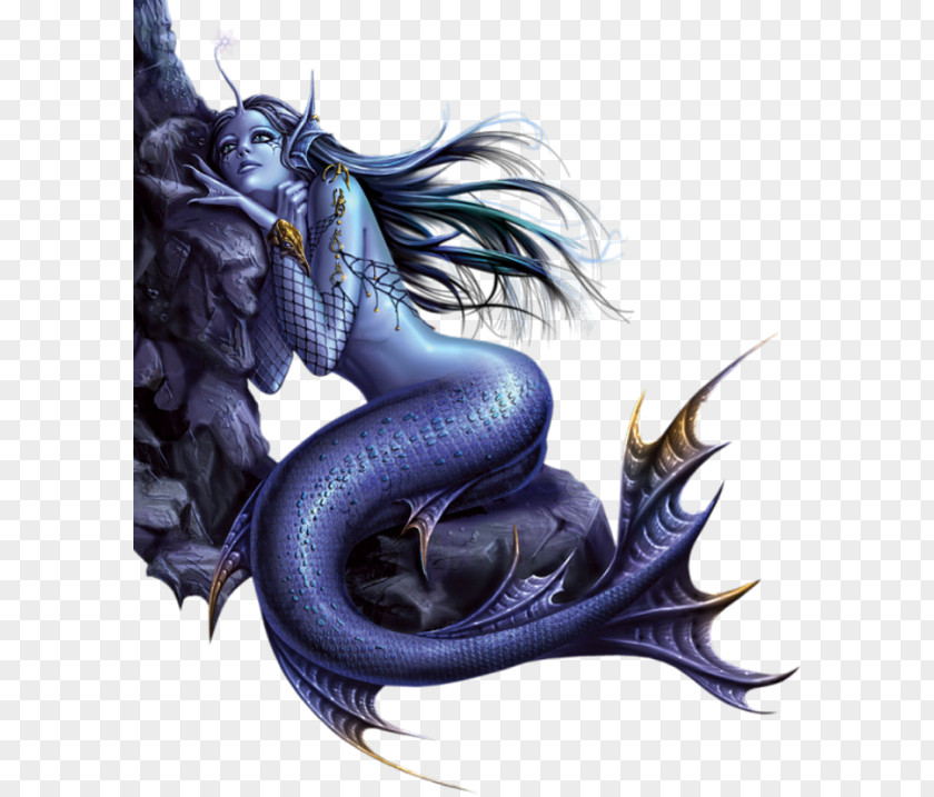 Sirene Dragon Mermaid Sea Monster Lorelei Siren PNG