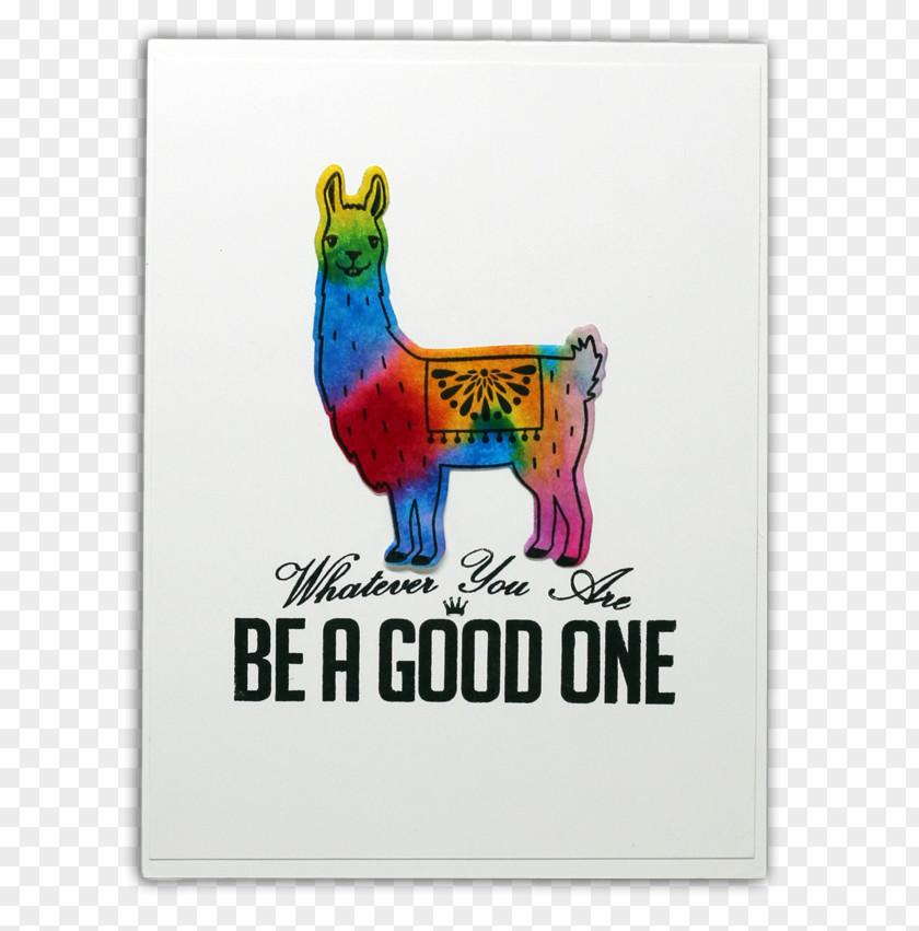 Tie Die Tie-dye Llama Camel Mammal PNG