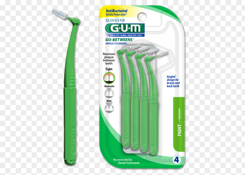 Toothbrush GUM Proxabrush Go-Betweens Dental Floss Tooth Brushing PNG